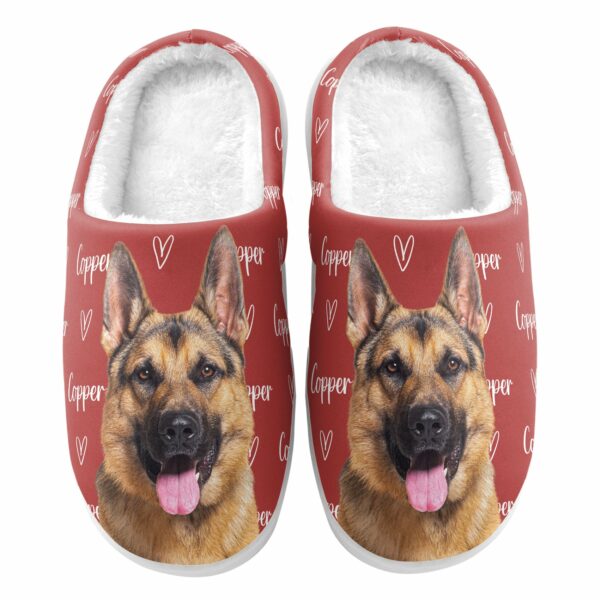 Custom Photo Pet Name – Personalized Photo Slippers