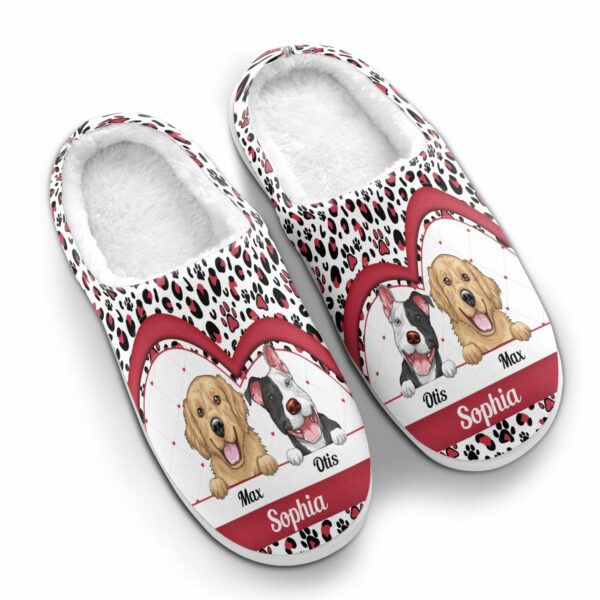 Cute Dog – Personalized Slippers