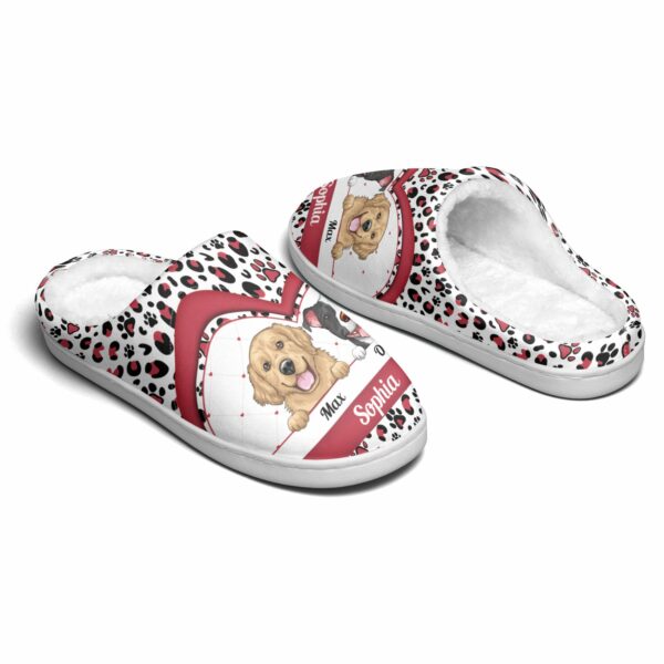 Cute Dog – Personalized Slippers