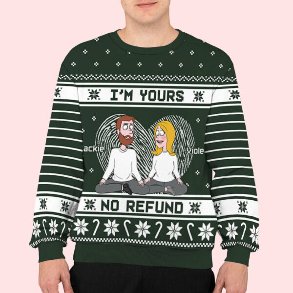 I’m Yours – Personalized Custom All-Over-Print Sweater