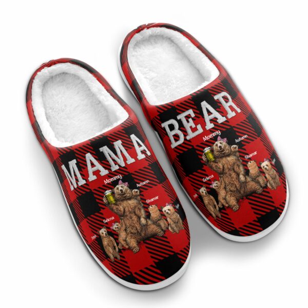 Mama Bear – Personalized Slippers