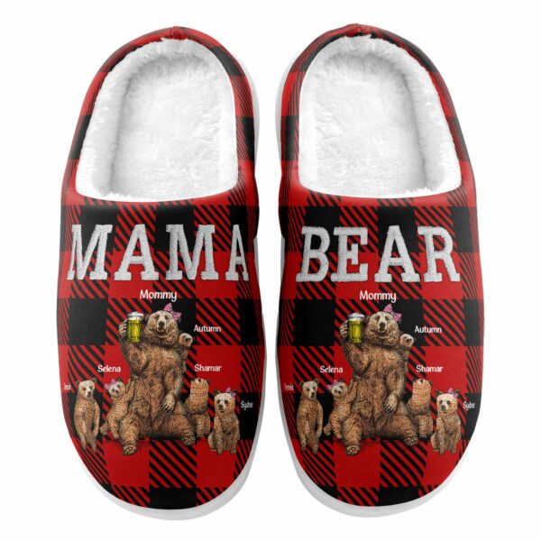 Mama Bear – Personalized Slippers