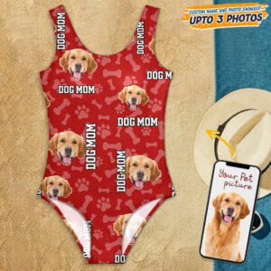 geckocustom custom dog photo with accessory pattern swimsuit k228 889004 33363893846193
