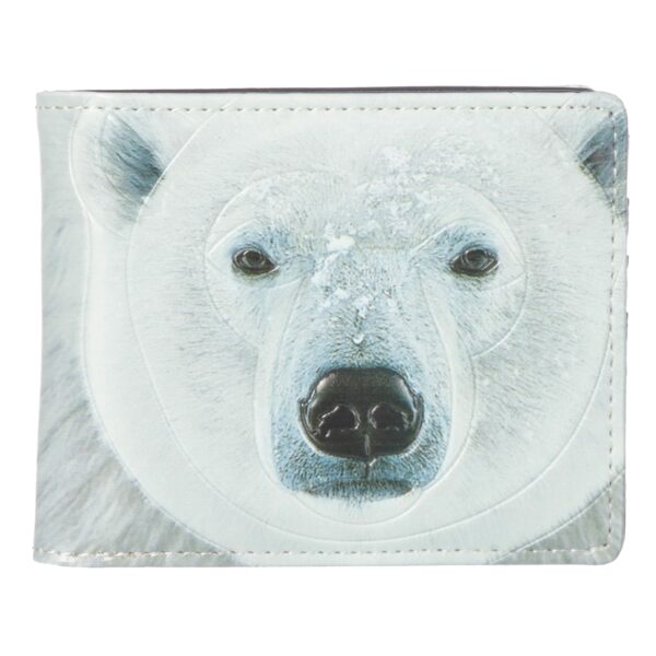 Polar Bear Portrait Men?s Wallet
